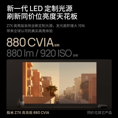 极米投影仪产品对比(极米 Z7X 高亮版家用投影仪投影机体验效果好吗)-图片3