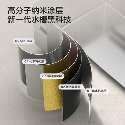 九牧不锈钢水槽怎么样（九牧飞雨瀑布水槽304不锈钢单槽78X48厨房水槽评测说真相）-图片1
