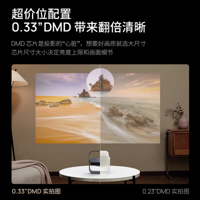极米z6x和米家投影仪（极米Z7X高亮版投影仪家用轻薄版投影机怎么样）-图片2