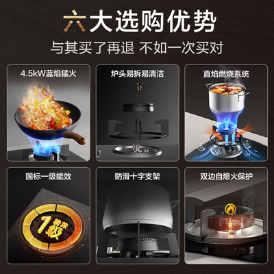 苏泊尔 NB05S 嵌入式燃气灶 4.5kW双灶具测评看真相（苏泊尔灶具怎么样）-图片1