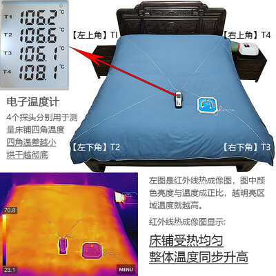 睡仙 JF20 1800MA 家用烘干机 除螨杀菌速干暖被机测评看真相（睡仙 JF20 1800MA 家用烘干机 除螨杀菌速干暖被机评测说真相）-图片2
