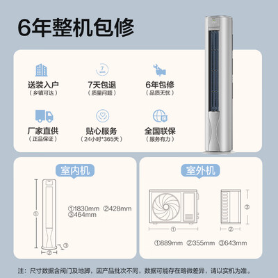 海尔空调买一级还是三级(海尔云馨Pro 3匹一级能效空调空调柜机质量烂不烂)-图片2