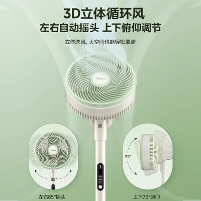 美的GAG24MR节能轻音遥控扇电风扇怎么样(美的电风扇落地扇怎么拆装)