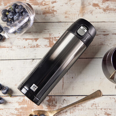 双立人（ZWILLING）保温杯黑银色 430mL ZW-BP828/1033577