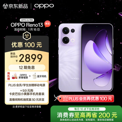 OPPO Reno13 12GB 512GB 蝶蝶紫 5G智能拍照手机质量烂不烂（oppo手机怎么刷机恢复出厂设置）