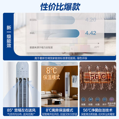 格力空调3匹云系列的哪个好(格力云逸Ⅱ 3匹变频立式空调3匹空调测评看真相)