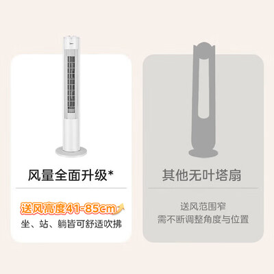 美的ZAH09MS智能无叶风扇塔扇体验效果好吗（美的塔扇怎么拆洗图解）-图片3