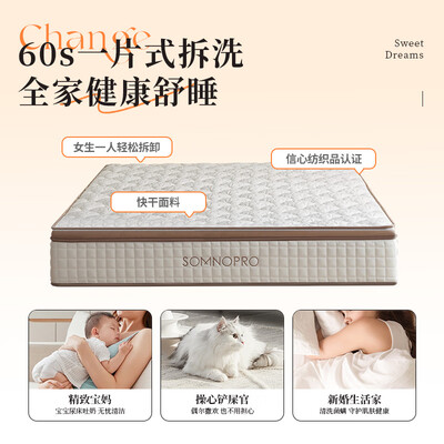 穗宝记忆绵床垫东方梦流光1.8*2米靠谱吗,揭秘内幕(穗宝凝胶记忆棉床垫怎么样)-图片3