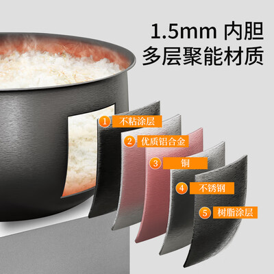 虎牌 JAX-B10C 3L 微电脑电饭煲白色质量烂不烂（虎牌电饭煲怎么样）-图片4