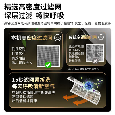 康佳1.5匹空调怎么样(康佳KFR-51LW/TC11变频空调2匹空调体验效果好吗)-图片3