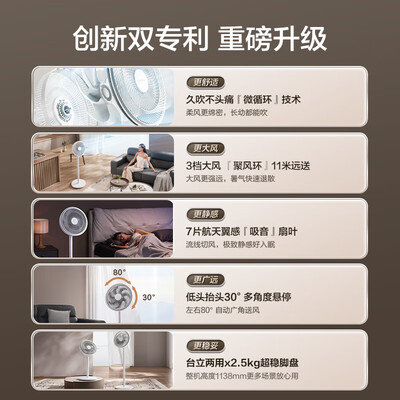 艾美特电风扇型号区别（艾美特FS30-X97大风量落地扇电风扇评测说真相）