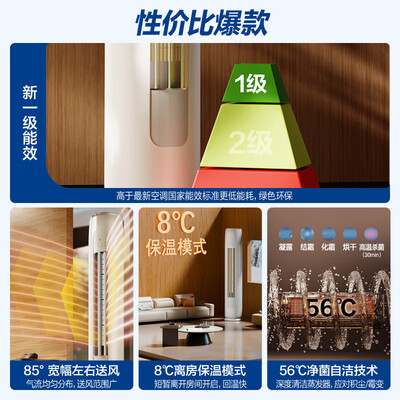 格力3匹天仪变频空调KFR-72LW/B1空调柜机是否值得入手(格力空调柜机怎么清洗)-图片6