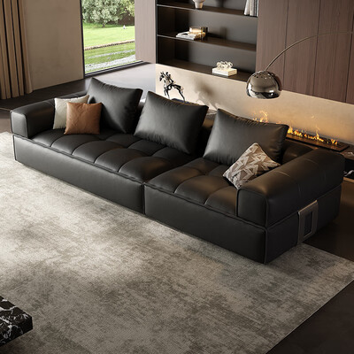 法蒂莎马桶怎么样(法蒂玛劳伦斯沙发 3.4米头层牛皮 轻奢现代真皮沙发值得手入吗)-图片2