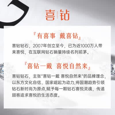 喜钻的钻石怎么样（喜钻2克拉IJ色铂金钻戒女款求婚戒指12#https://u.jd.com/Xa30L06	是否值得入手）-图片1