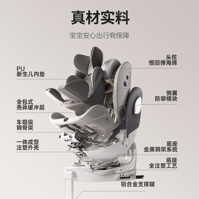 京东京造儿童椅怎么样（京东京造i-size安全座椅雅典灰儿童安全座椅评测说真相）