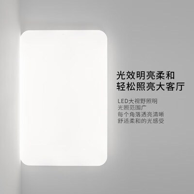 雷士的吸顶灯怎么样（雷士 108W 吸顶灯正白光室内吸顶灯好不好）-图片2