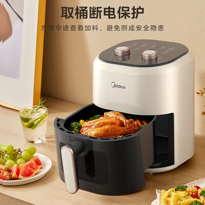 美的空气炸锅4.5L KZE4581BD质量如何（美的空气炸锅哪个型号最好）-图片2