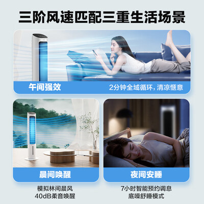 格力塔扇和空调扇的区别(格力KS-04X61Dg家用空调扇塔扇到底如何,值得入手吗)-图片3