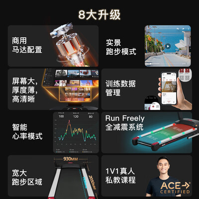 速尔F63MAX高端跑步机质量如何(速尔跑步机怎么连接蓝牙)-图片3