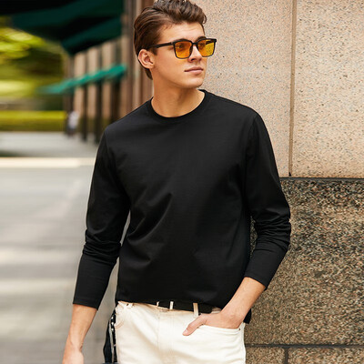 皓月白和白色的区别(Mr.Bu男士长袖T恤皓月白M男士打底衫是否值得入手)