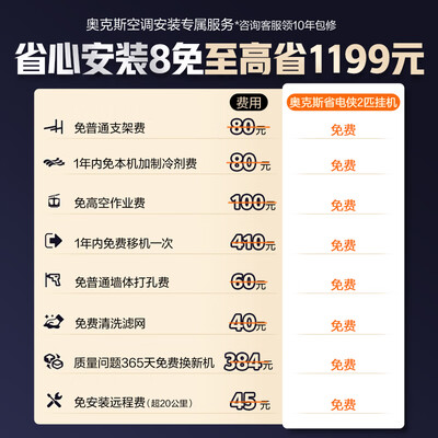 奥克斯2匹空调怎么样(奥克斯2匹省电侠空调挂机KFR-46GW/BpR3AQK1(B1)2匹空调到底如何,值得入手吗)-图片4