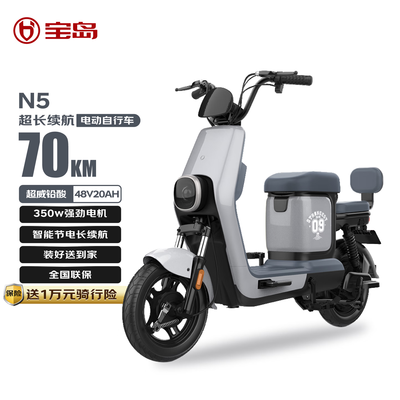 宝岛N5电动自行车 物语灰质量烂不烂(宝岛电动自行车后座怎么拆下)-图片2
