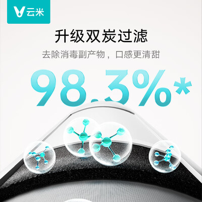 云米净水器跟小米净水器区别(云米米家小京龙Pro1100G净水器厨下净水器测评看真相)-图片1