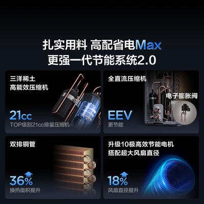 TCL小蓝翼3匹空调变频省电43%空调柜机质量烂不烂(tcl空调柜机怎么拆卸清洗图解)-图片6
