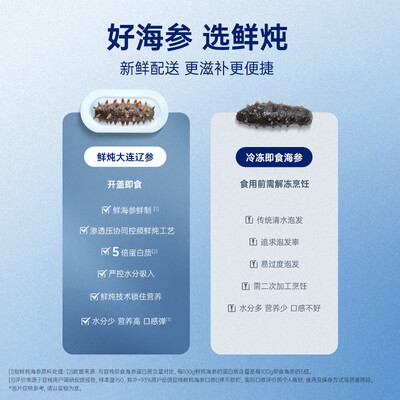 官栈鲜炖海参720g滋补礼盒到底如何,值得入手吗（官栈海参怎么那么贵）-图片3