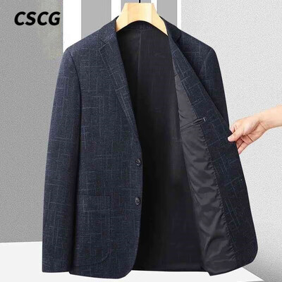CSCG 西装男 82392蓝 春秋新款 XL西服怎么样（CSCG 西装男 82392蓝 春秋新款 XL西服值得手入吗）-图片3