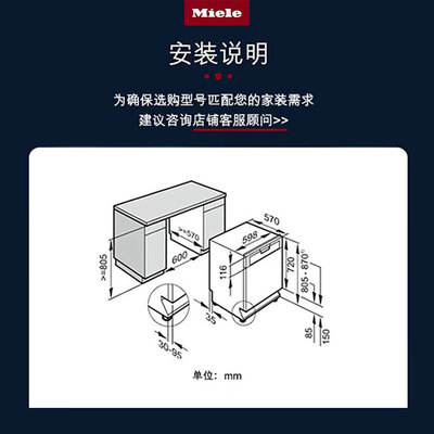 美诺和aeg洗碗机(美诺G5210C洗碗机 嵌入式智能烘干全自动洗碗机到底如何,值得入手吗)-图片5