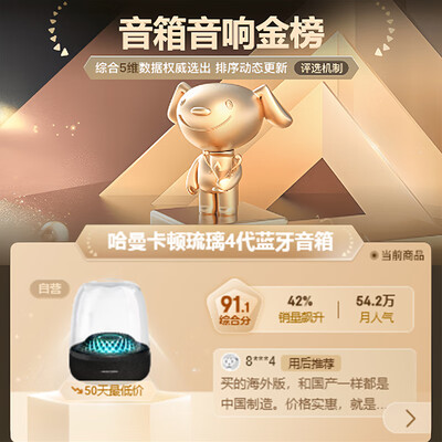 和哈曼卡顿琉璃3相当蓝牙音响(哈曼卡顿琉璃4代蓝牙音箱低音炮是否值得入手)-图片6