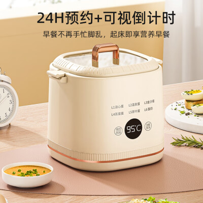 RASW煮蛋器蒸锅一体家用智能早餐机测评看真相（mf煮蛋器怎么用）-图片7