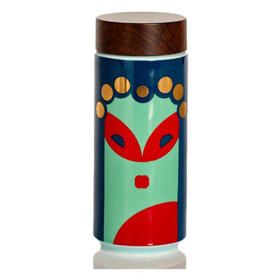 乾唐轩 脸谱随身杯系列 330ml（双层）