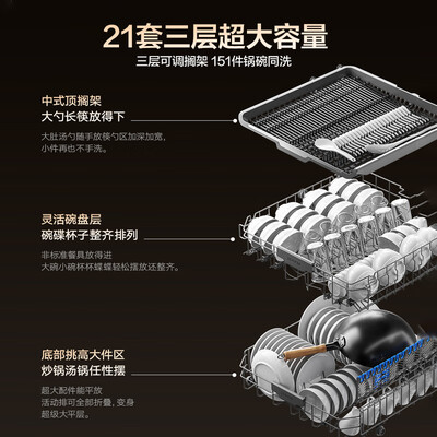 老板洗碗机对比（老板小太阳V20P洗碗机全自动洗碗机好不好）-图片5