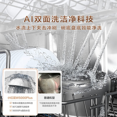 海尔洗碗机哪款好（海尔W5000PLUS洗碗机18套智能除菌全自动洗碗机好不好）-图片3