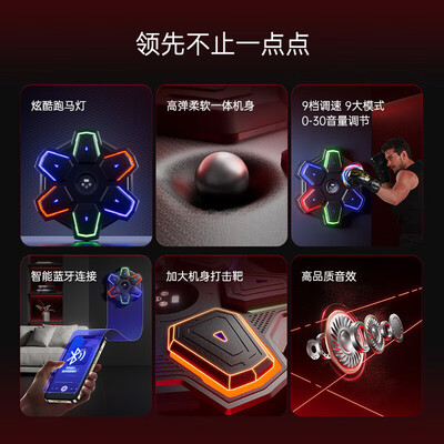 健型师智能音乐拳击机旗舰七彩流灯拳击沙袋怎么样(健型师智能音乐拳击机旗舰七彩流灯拳击沙袋质量烂不烂)