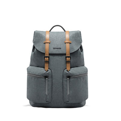 新秀丽双肩背包男女学生书包电脑包 TQ6*48001 灰色