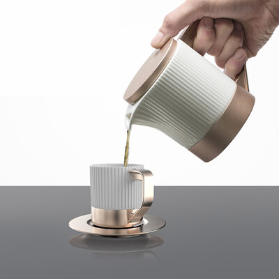 小罐茶 行政套茶具 香槟金/曜石黑