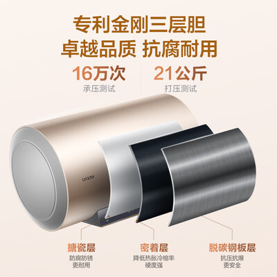 海尔Leader电热水器LEC6001-LD5质量如何（海尔电热水器怎么清理水垢视频）-图片1