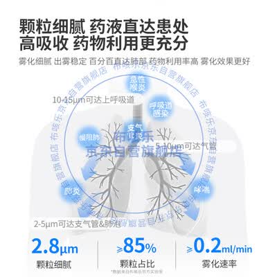 鼻腔雾化器和肺炎雾化器一样吗?（布咳乐雾化机家用儿童成人鼻炎鼻窦炎雾化器好不好）-图片2
