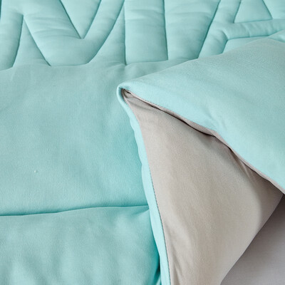 金丝莉 奶盖被 JB-1303 浅蓝色 200x230cm