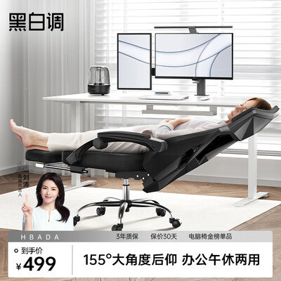 黑白调P4 Pro人体工学椅怎么样（黑白调人体工学椅哪款性价比高）