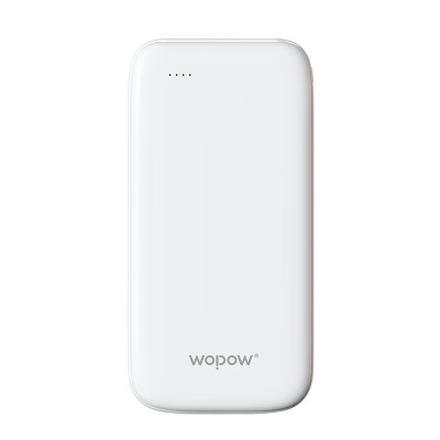 沃品（WOPOW） 大容量充电宝10000毫安时移动电源 白色 L31