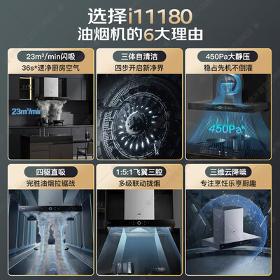 华帝VATTI启世S3顶吸油烟机体验效果好吗（华帝油烟机怎么设置时间）-图片1