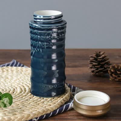 乾唐轩 竹节随身杯（大）330ml (双层)