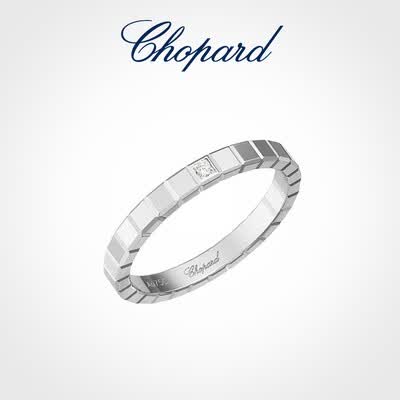 Chopard小冰块情侣款戒指18K白金钻石戒指测评看真相（萧邦钻戒属于什么档次）-图片4