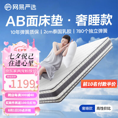 网易严选床垫森睡和经典款(网易严选 AB面弹簧床垫 1.8米席梦思床垫质量烂不烂)