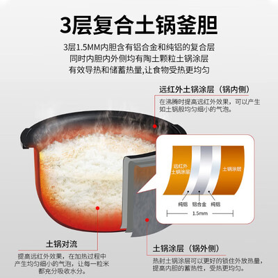 虎牌 JKT-D10C 3L IH电饭煲 黑色好不好（虎牌电饭煲怎么预约煮饭）-图片7