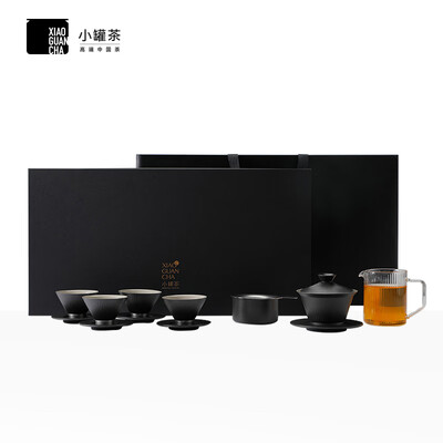 小罐茶 功夫套茶具 （宣纸白/翰墨黑）
